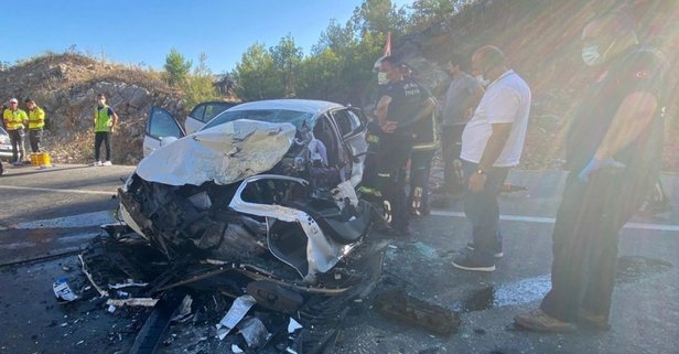 Akseki’de Trafik Kazası: 1 Ölü, 6 Yaralı