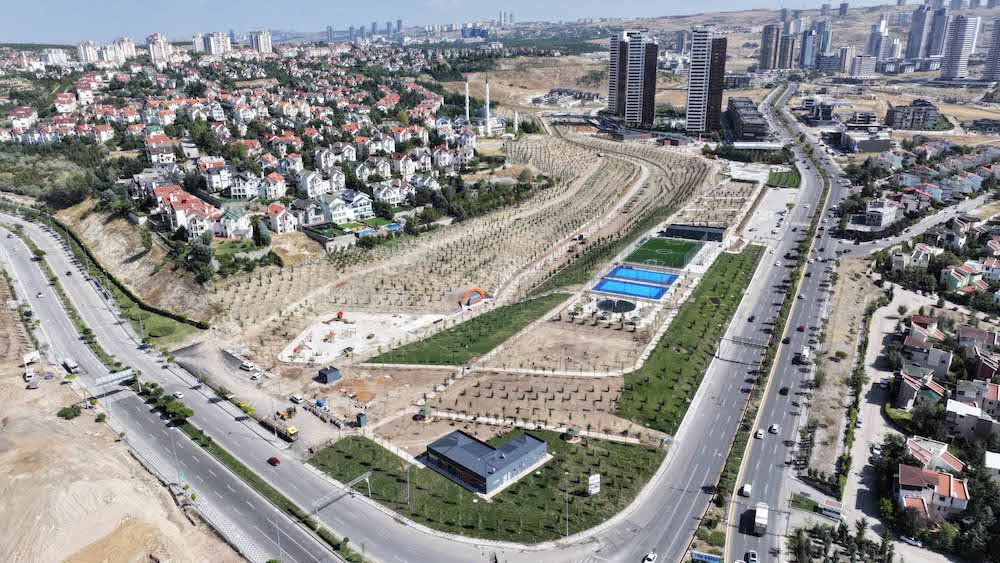 Ankara Büyükşehir Belediyesi Lodumlu Parkı’nda Çalışmalarına Devam Ediyor