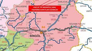 Valilik açıkladı: Bingöl-Erzurum karayolu trafiğe açıldı